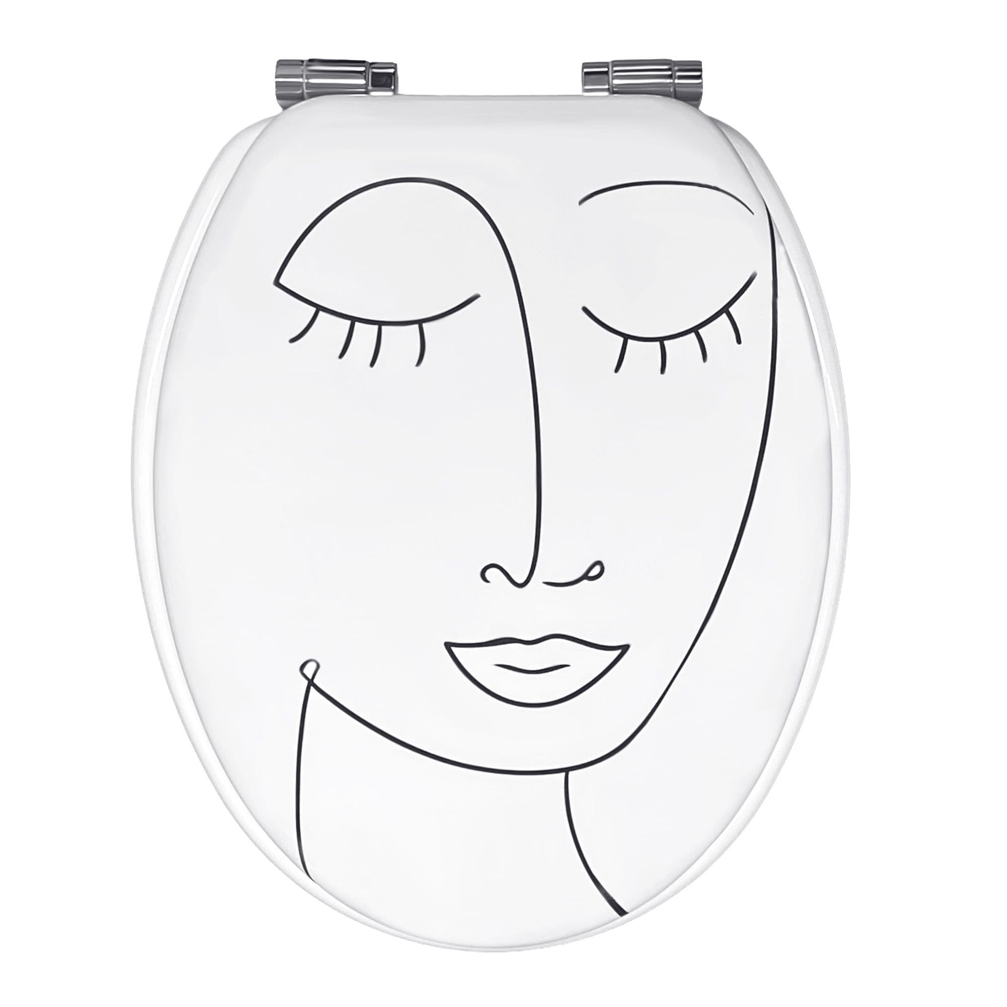 Charlotte Slow Close toilet seat - FSC® – White
